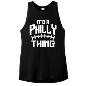 It's A Philly Thing Football Sport Lover Ladies PosiCharge Tri-Blend Wicking Tank