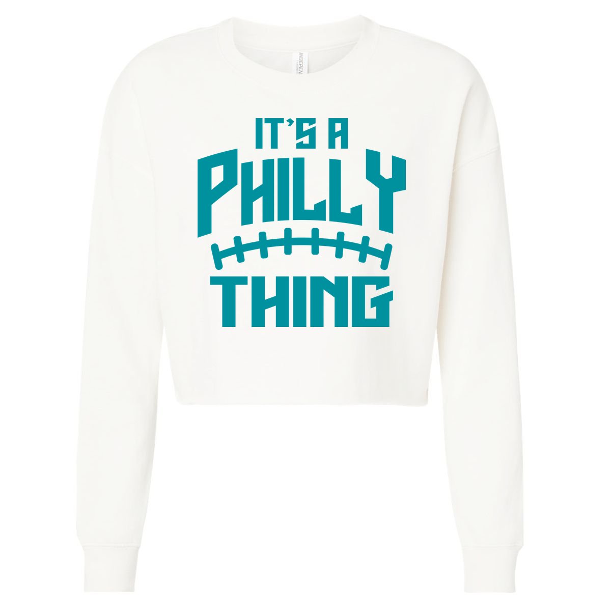 It's A Philly Thing Football Sport Lover Cropped Pullover Crew