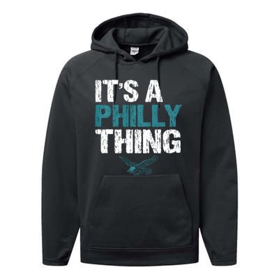 IT'S A PHILLY THING It's A Philadelphia Thing Performance Fleece Hoodie