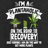 I'm A Plantaholic On The Road To Recovery Adult Drive Performance Visor