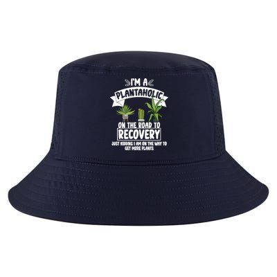 I'm A Plantaholic On The Road To Recovery Cool Comfort Performance Bucket Hat