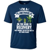 I'm A Plantaholic On The Road To Recovery Cooling Performance Crew T-Shirt