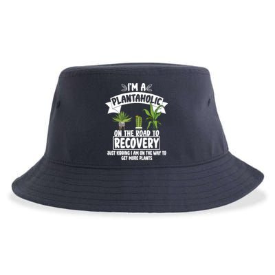 I'm A Plantaholic On The Road To Recovery Sustainable Bucket Hat