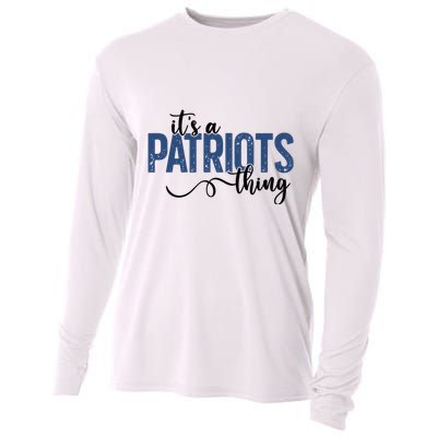 It’S A Patriots Thing Cooling Performance Long Sleeve Crew