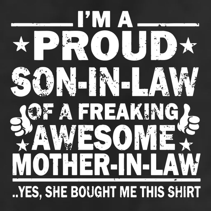 IM A Proud Son In Law Of A Freaking Awesome Mother Adult Drive Performance Visor
