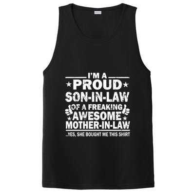 IM A Proud Son In Law Of A Freaking Awesome Mother PosiCharge Competitor Tank