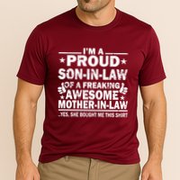 IM A Proud Son In Law Of A Freaking Awesome Mother Cooling Performance Crew T-Shirt