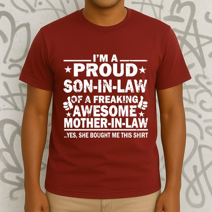 IM A Proud Son In Law Of A Freaking Awesome Mother T-Shirt
