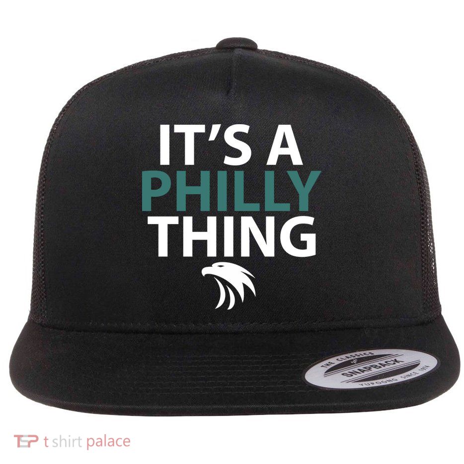 Its A Philly Thing Philadelphia Football Flat Bill Trucker Hat