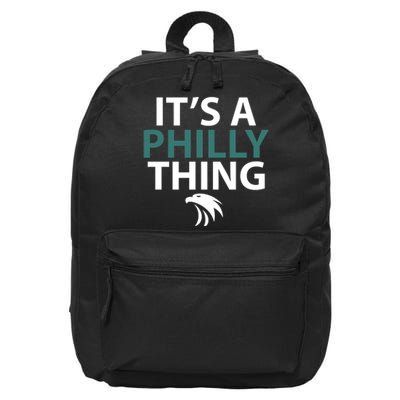 Its A Philly Thing Philadelphia Football 16 in Basic Backpack