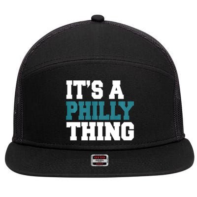 IT'S A PHILLY THING It's A Philadelphia Thing Trendy 7 Panel Mesh Trucker Snapback Hat