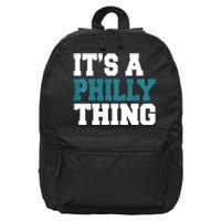 IT'S A PHILLY THING It's A Philadelphia Thing Trendy 16 in Basic Backpack