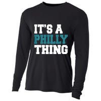 IT'S A PHILLY THING It's A Philadelphia Thing Trendy Cooling Performance Long Sleeve Crew