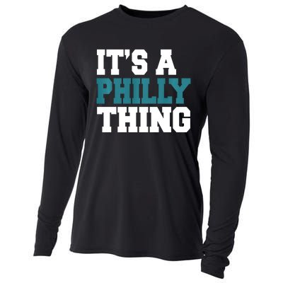 IT'S A PHILLY THING It's A Philadelphia Thing Trendy Cooling Performance Long Sleeve Crew