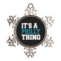 IT'S A PHILLY THING It's A Philadelphia Thing Trendy Metallic Star Ornament