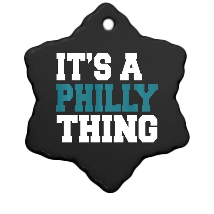 IT'S A PHILLY THING It's A Philadelphia Thing Trendy Ceramic Star Ornament