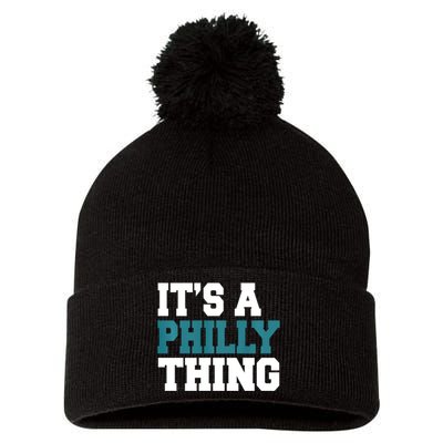 IT'S A PHILLY THING It's A Philadelphia Thing Trendy Pom Pom 12in Knit Beanie