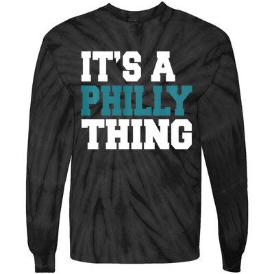 IT'S A PHILLY THING It's A Philadelphia Thing Trendy Tie-Dye Long Sleeve Shirt