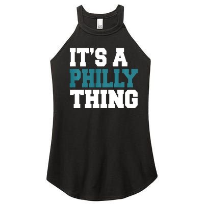 IT'S A PHILLY THING It's A Philadelphia Thing Trendy Women’s Perfect Tri Rocker Tank