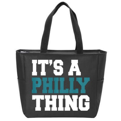 IT'S A PHILLY THING It's A Philadelphia Thing Trendy Zip Tote Bag