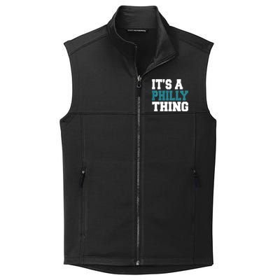 IT'S A PHILLY THING It's A Philadelphia Thing Trendy Collective Smooth Fleece Vest