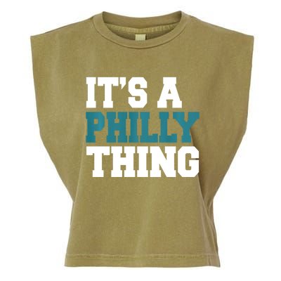 IT'S A PHILLY THING It's A Philadelphia Thing Trendy Garment-Dyed Women's Muscle Tee