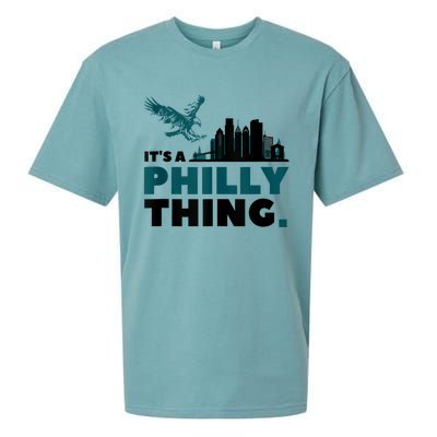 It's A Philly Thing Its A Philadelphia Thing Sueded Cloud Jersey T-Shirt