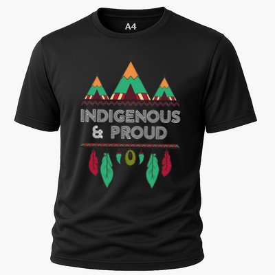 Indigenous And Proud Native Pride Indigenous People Performance Shirt