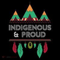 Indigenous And Proud Native Pride Indigenous People Tall T-Shirt
