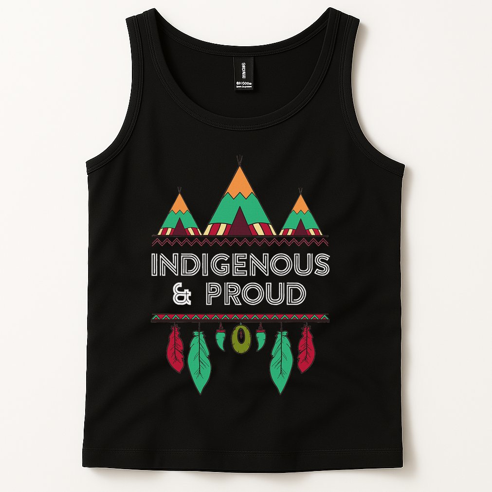 Indigenous And Proud Native Pride Indigenous People Tank Top