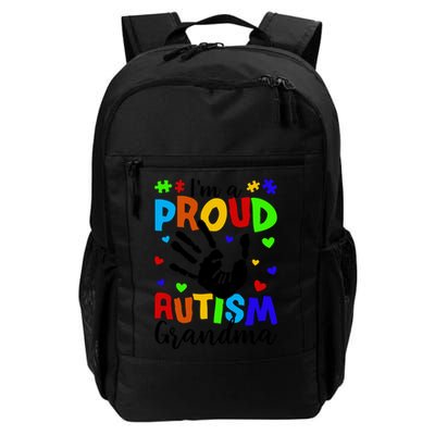 I'm A Proud Autism Grandma Autism Awareness Meaningful Gift Backpack