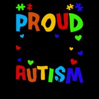 I'm A Proud Autism Grandma Autism Awareness Meaningful Gift Visor