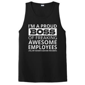 IM A Proud Boss Of Freaking Awesome Employees PosiCharge Competitor Tank