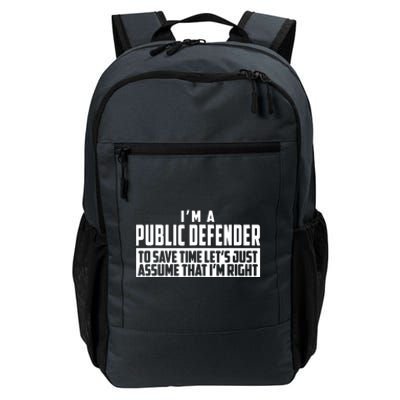 Im A Public Defender To Save Time Lets Assume Im Right Daily Commute Backpack