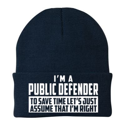 Im A Public Defender To Save Time Lets Assume Im Right Knit Cap Winter Beanie