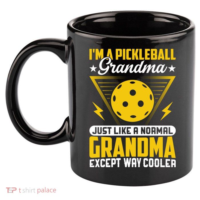 I'm A Pickleball Gift For Pickleball Player 11oz C Handle Ceramic Mug