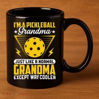 I'm A Pickleball Gift For Pickleball Player 11oz C Handle Ceramic Mug