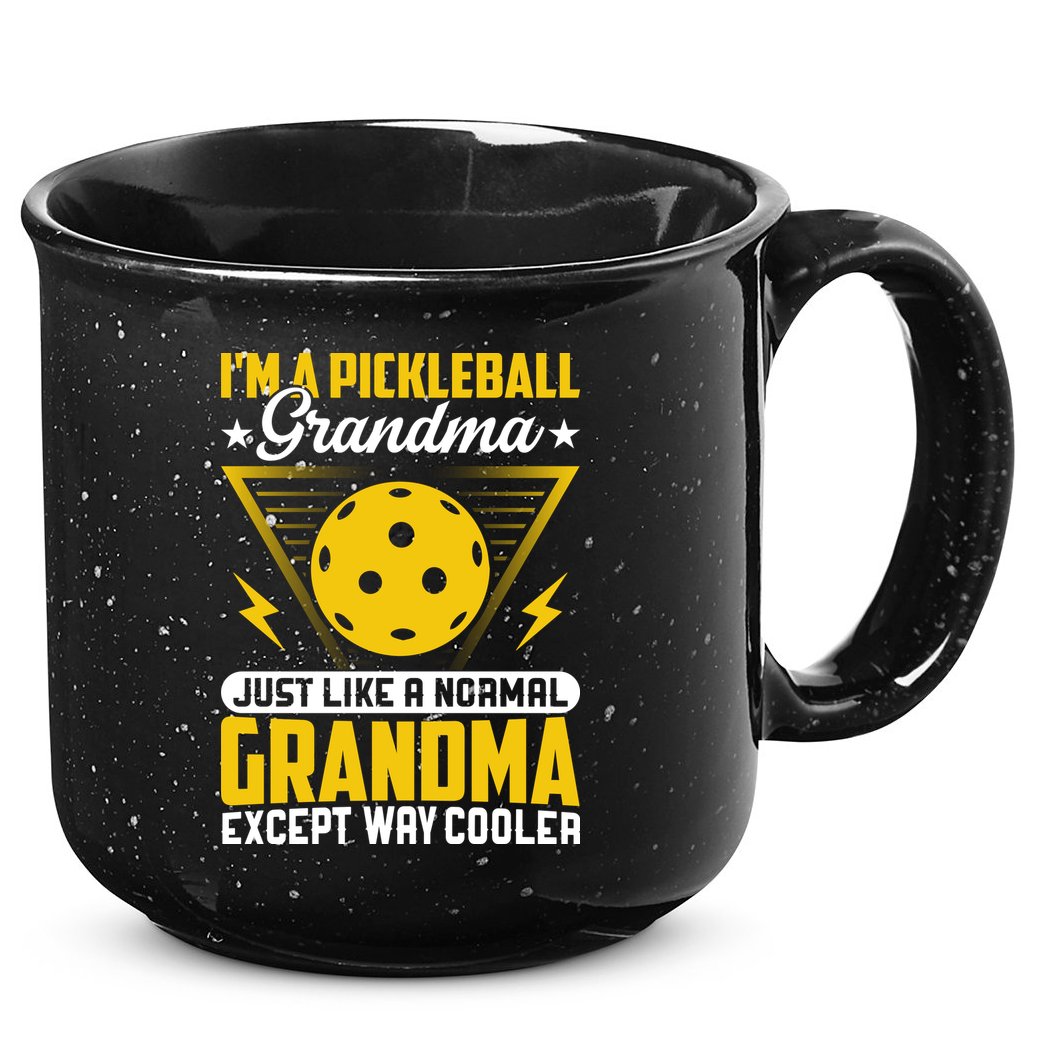 I'm A Pickleball Gift For Pickleball Player 15oz Campfire Ceramic Mug