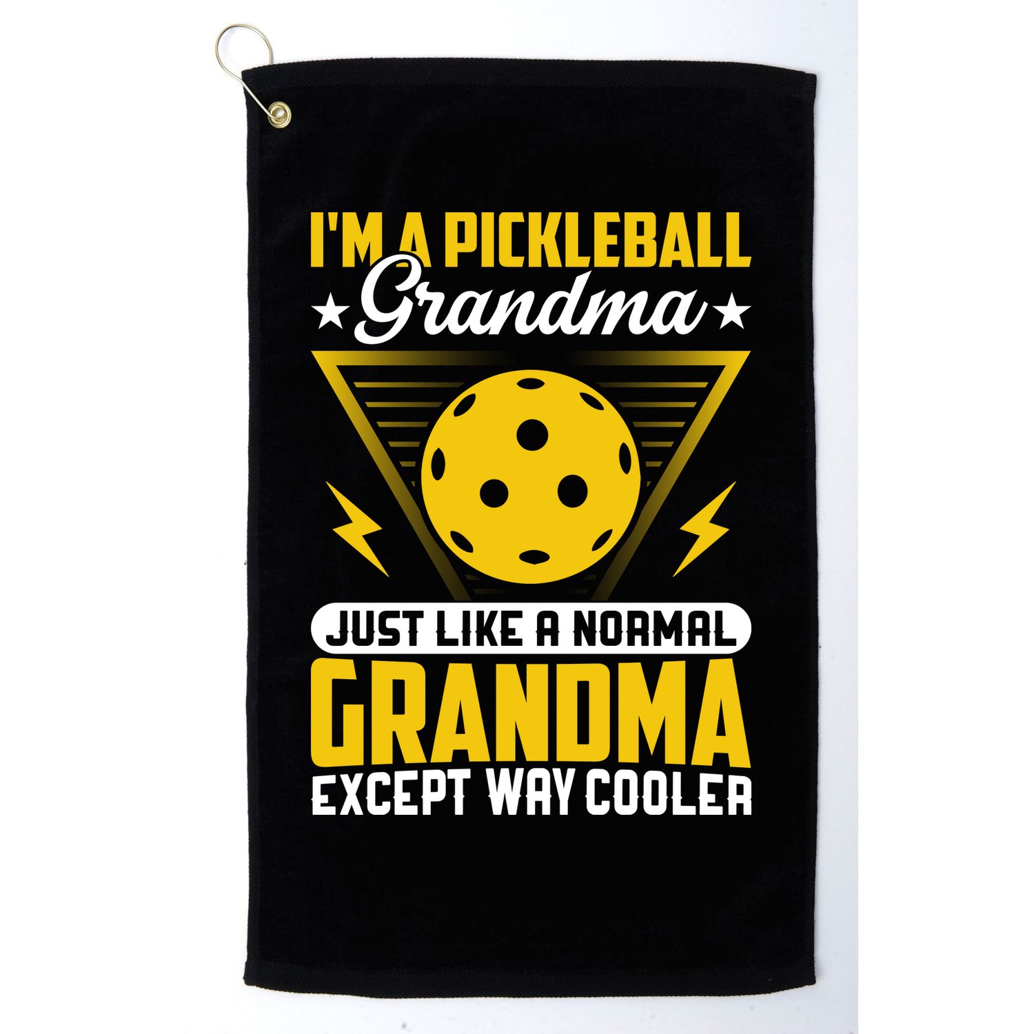 I'm A Pickleball Gift For Pickleball Player Golf Towel