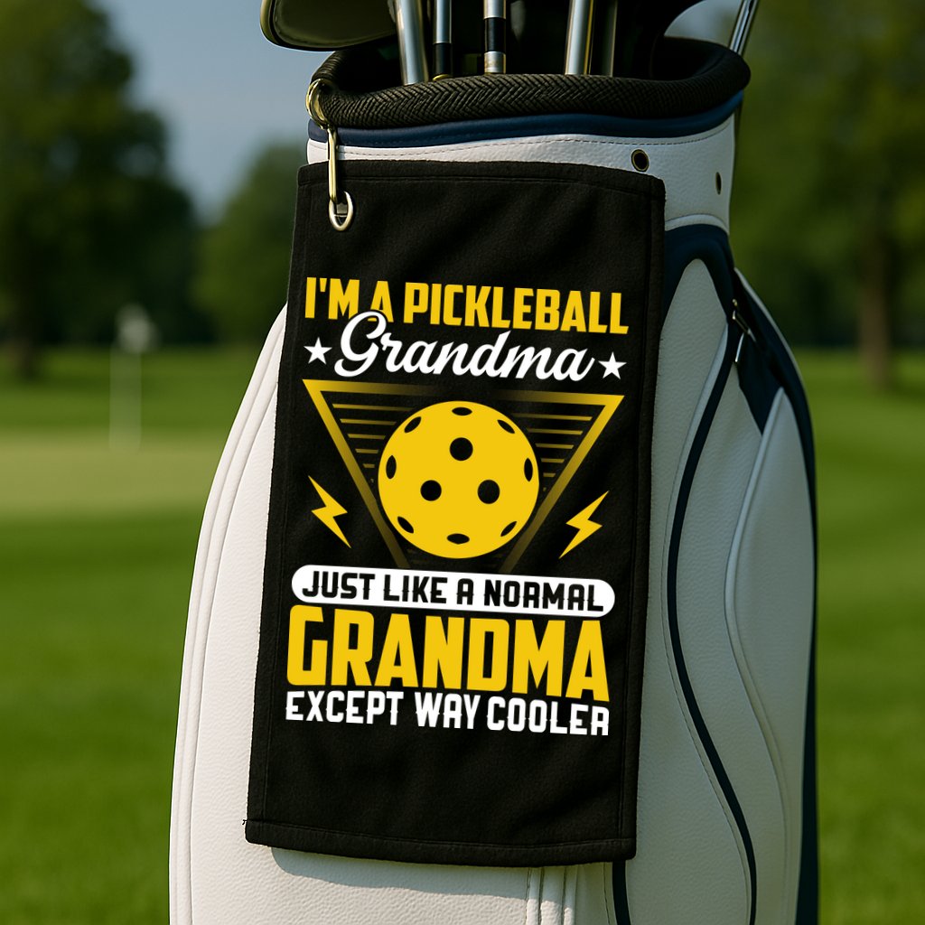 I'm A Pickleball Gift For Pickleball Player Golf Towel