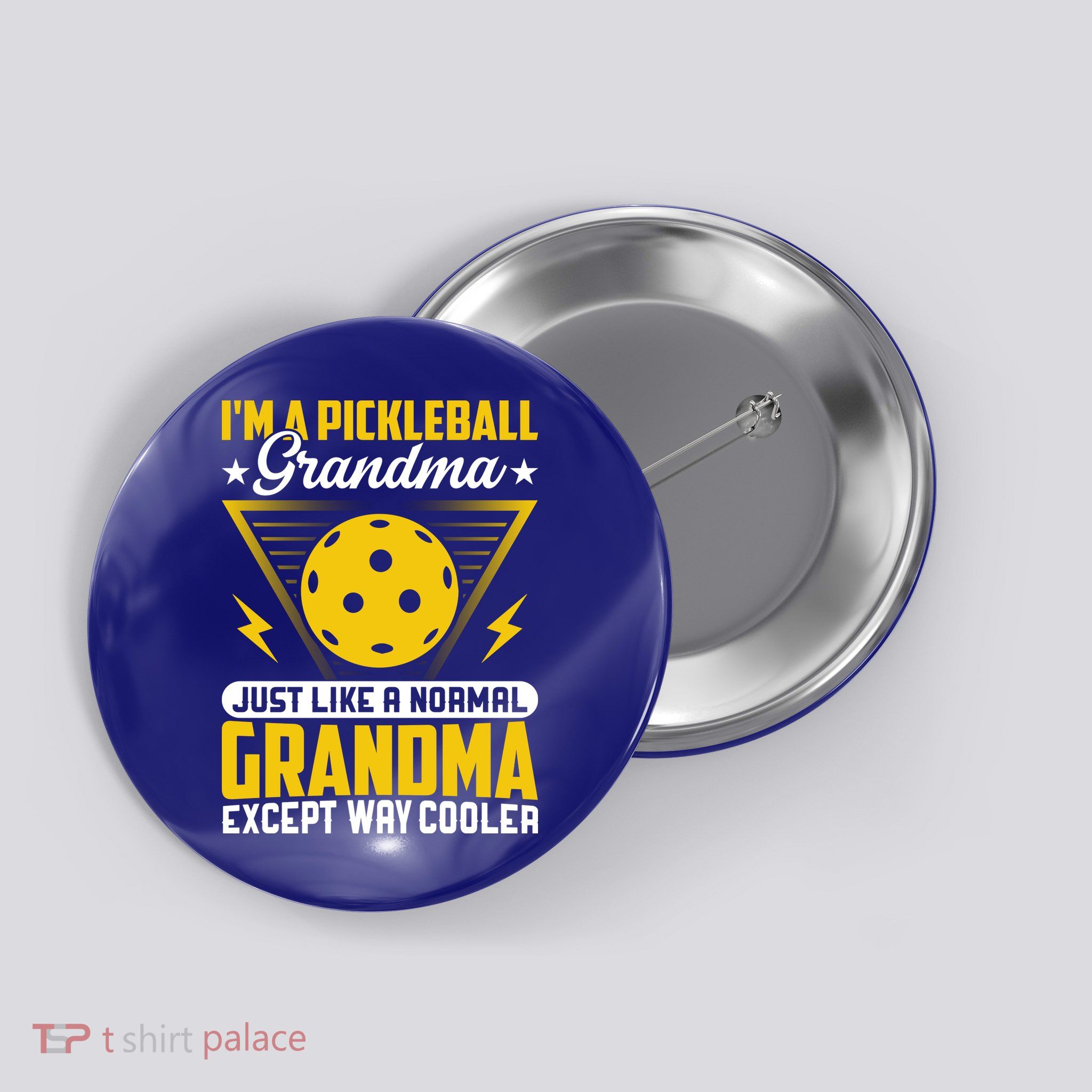I'm A Pickleball Gift For Pickleball Player Button