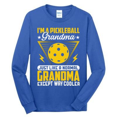 I'm A Pickleball Gift For Pickleball Player Tall Long Sleeve T-Shirt