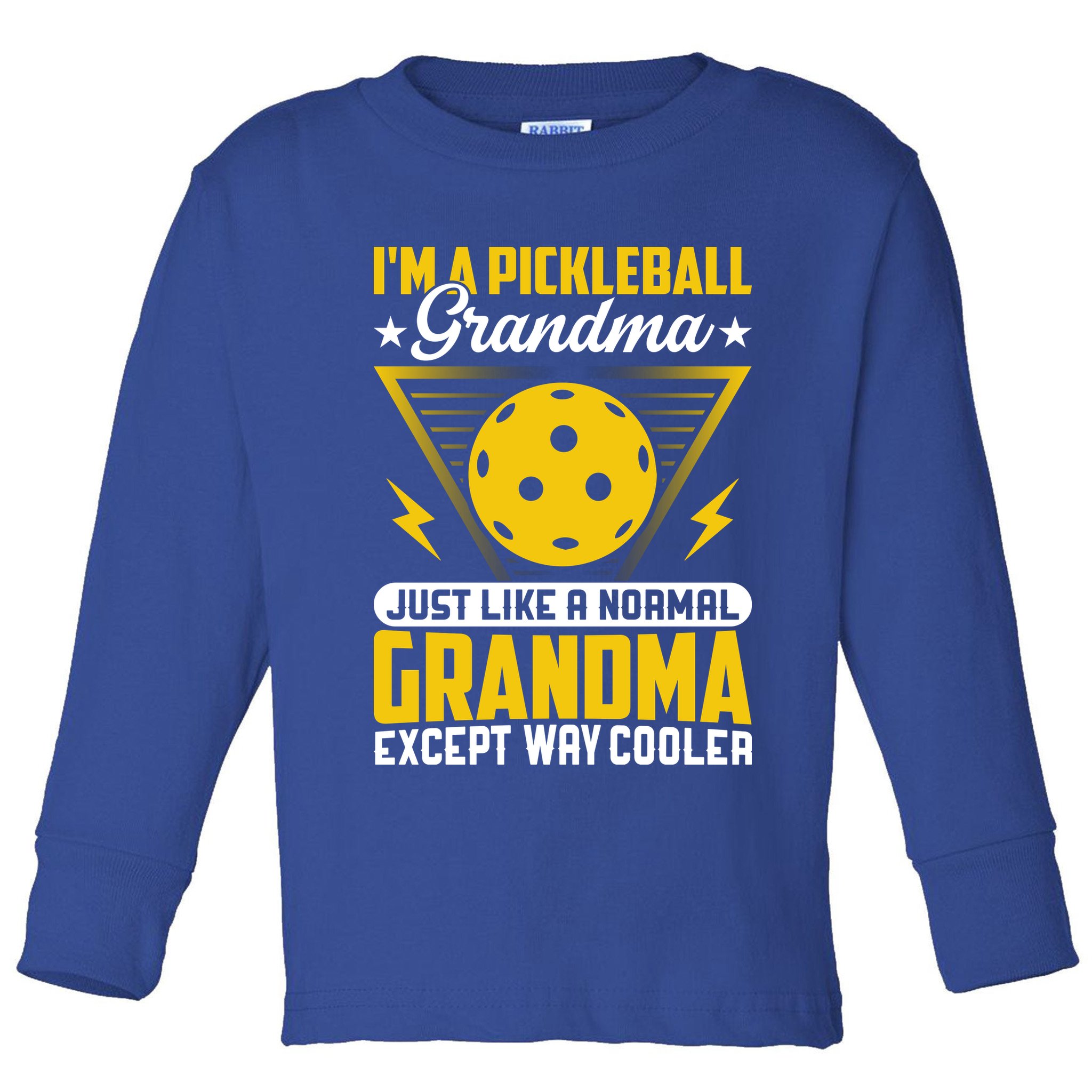 I'm A Pickleball Gift For Pickleball Player Toddler Long Sleeve Shirt