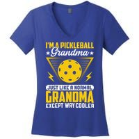 I'm A Pickleball Gift For Pickleball Player Women's V-Neck T-Shirt
