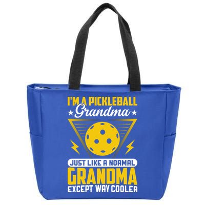 I'm A Pickleball Gift For Pickleball Player Zip Tote Bag