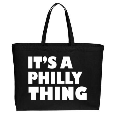 It's A Philly Thing Its A Philly Thing Philadelphia Football Cotton Canvas Jumbo Tote