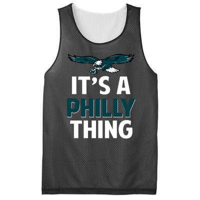 It's A Philly Thing Philadelphia Football Slogan Mesh Reversible Basketball Jersey Tank