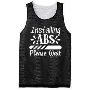 Installing Abs Please Wait | Workout Mesh Reversible Basketball Jersey Tank