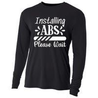 Installing Abs Please Wait | Workout Cooling Performance Long Sleeve Crew