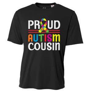 IM A Proud Autism Cousin Autism Awareness Cooling Performance Crew T-Shirt